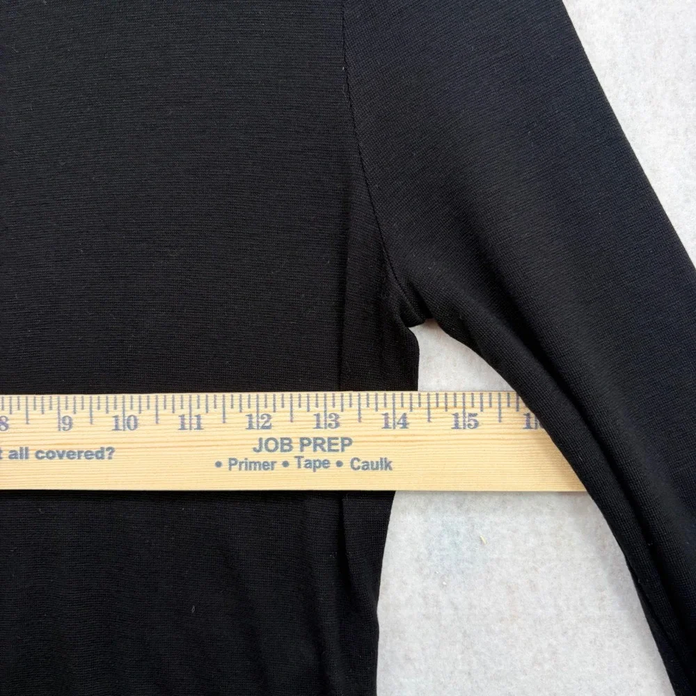 ASOS DESIGN Womens Black Long Sleeve Mock Neck Thong Bodysuit Size US 10